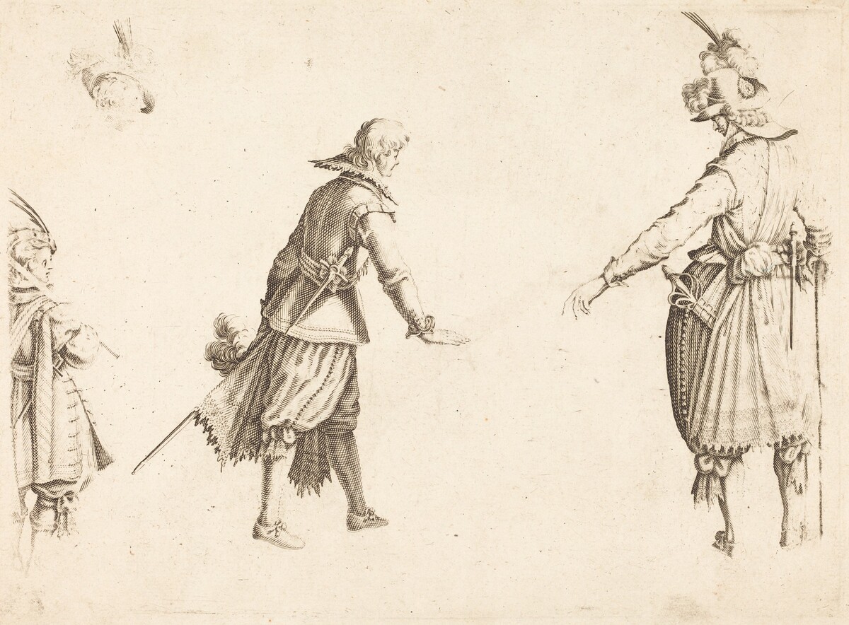 The Enrollment of the Troops by Jacques Callot