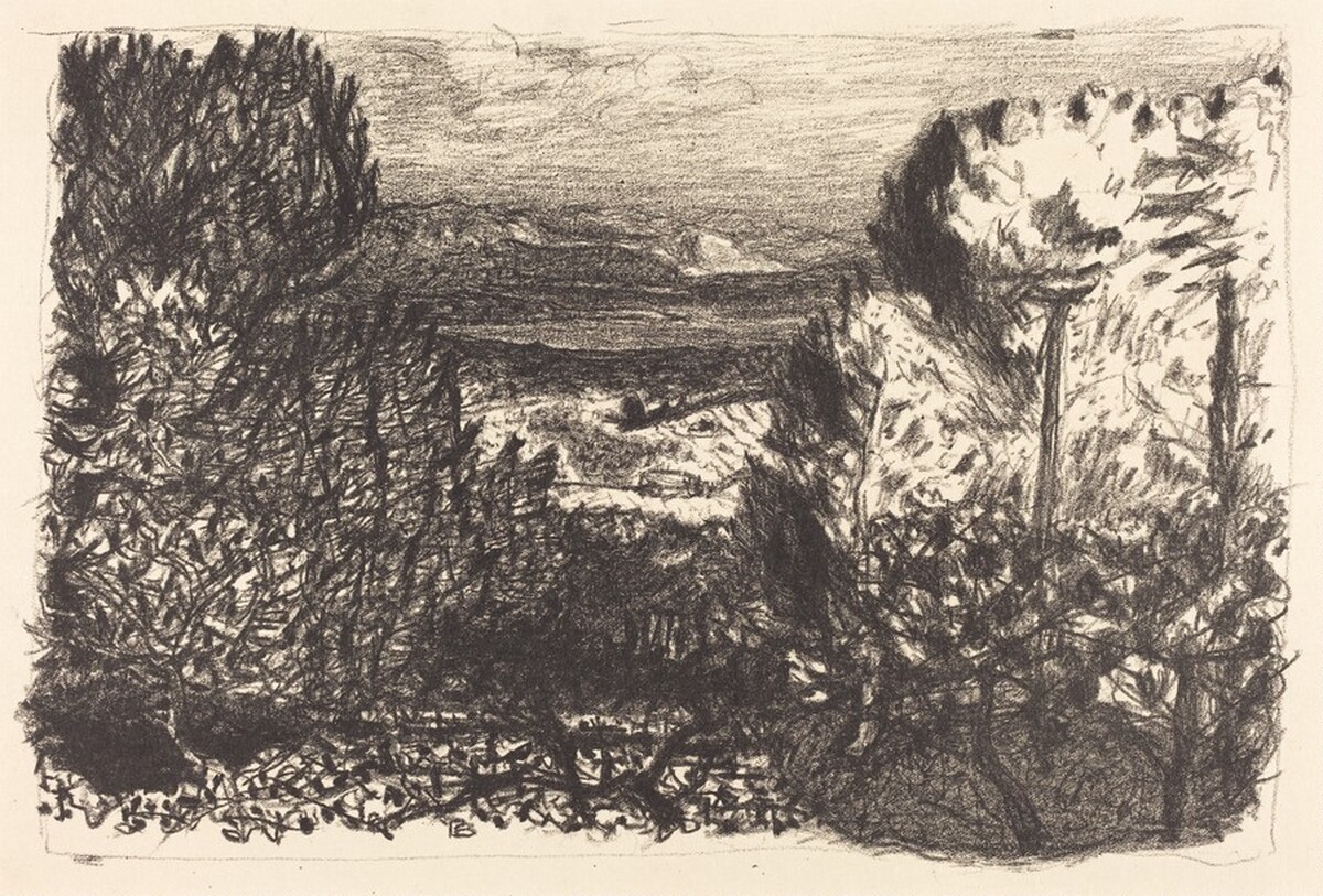 Last Light (Dernier reflet) by Pierre Bonnard