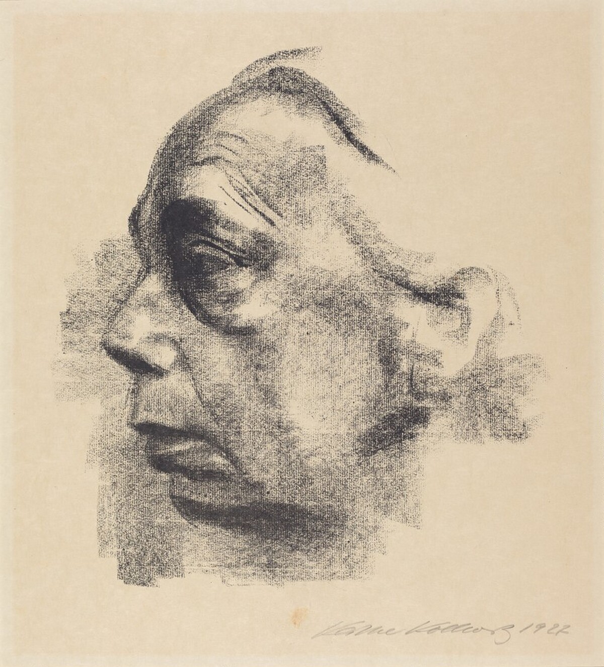 Self-Portrait (Selbstbildnis) by Käthe Kollwitz