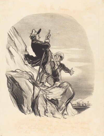 Guide, allons-nous-en... au nom du ciel...