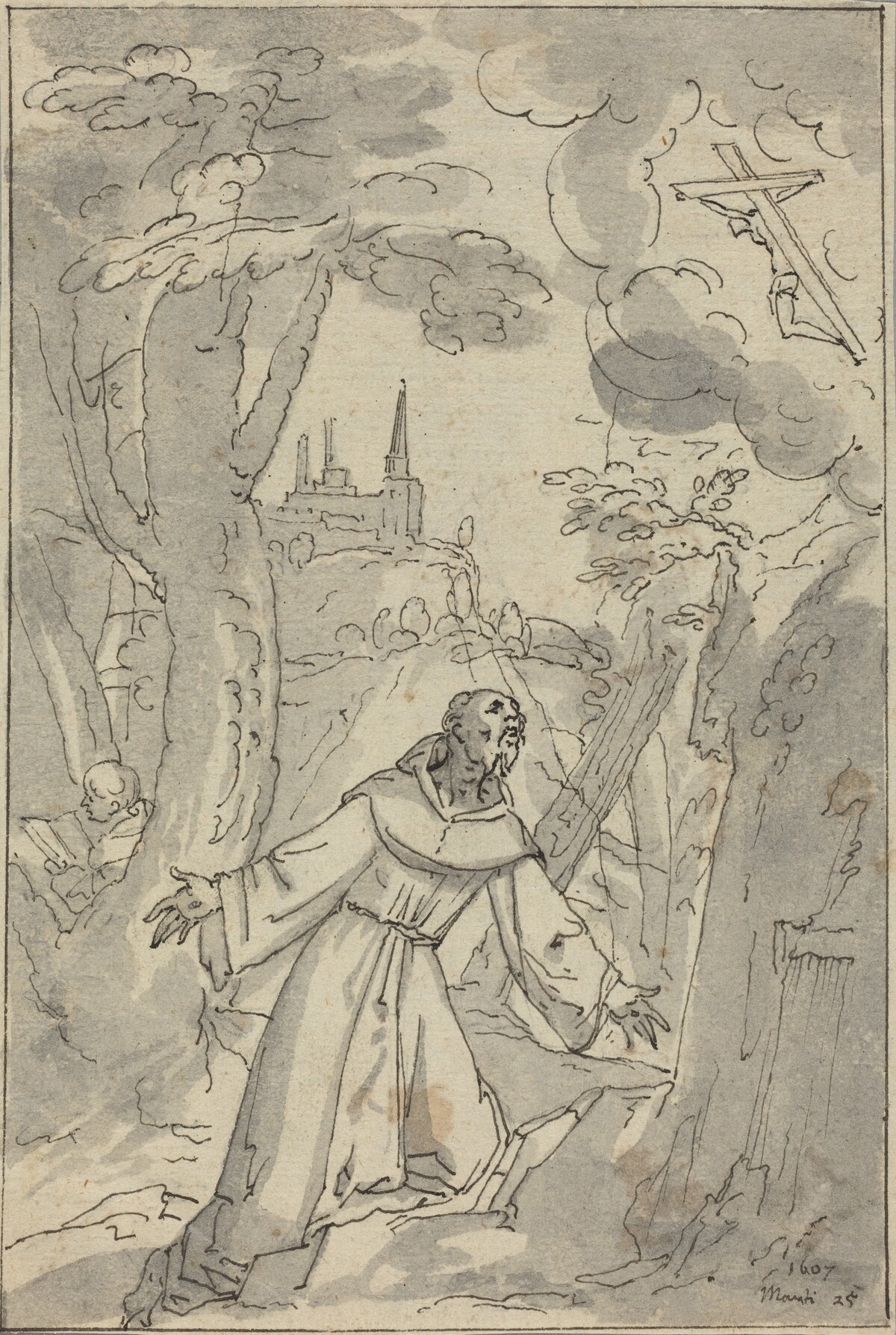 The Stigmatization of Saint Francis by Johann Matthias Kager