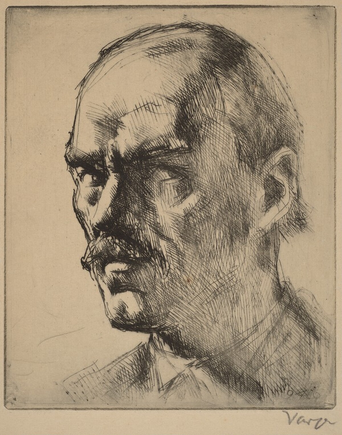 Self-Portrait by Nandor Lajos Varga