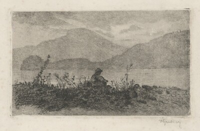 A May Evening at Lierna, 2