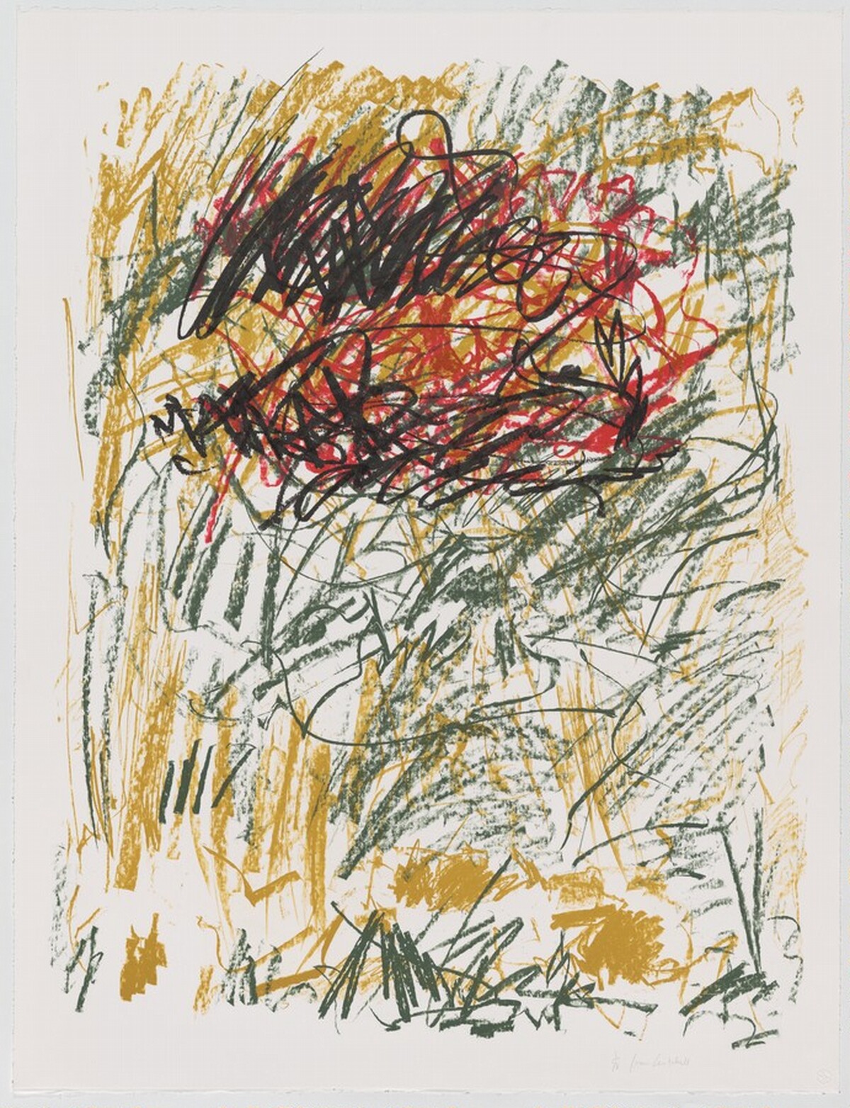 Flower III from Bedford Series by Joan Mitchell