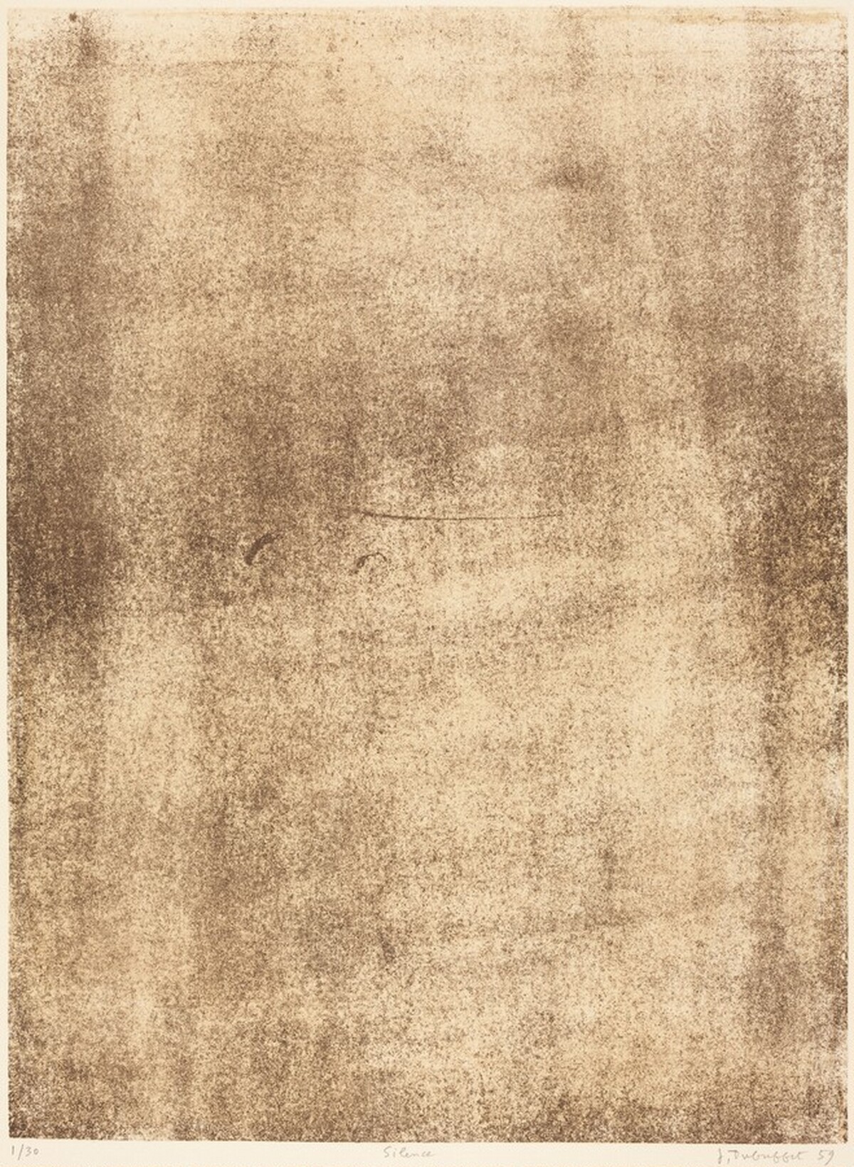 Silence by Jean Dubuffet