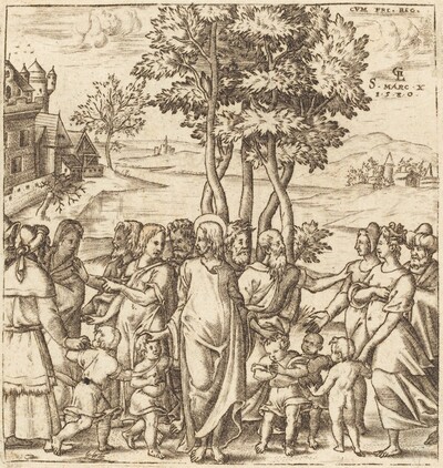 Christ Blesses the Children