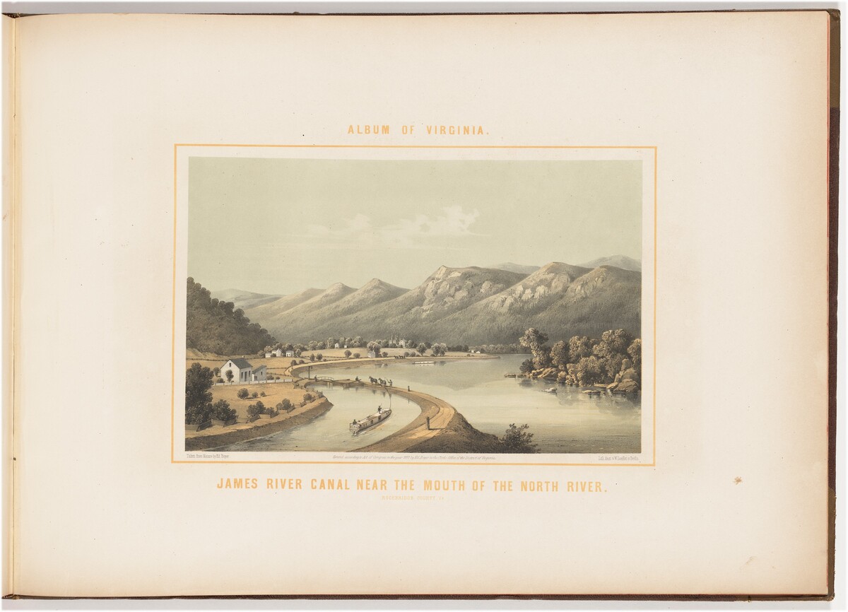 James River Canal, Near the Mouth of the North River by after Edward Beyer