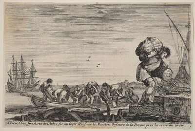 Title Page for "Views of the Ports of the Sea"
