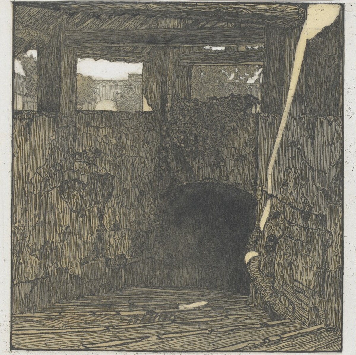 Interior Scene by Vittorio Grassi