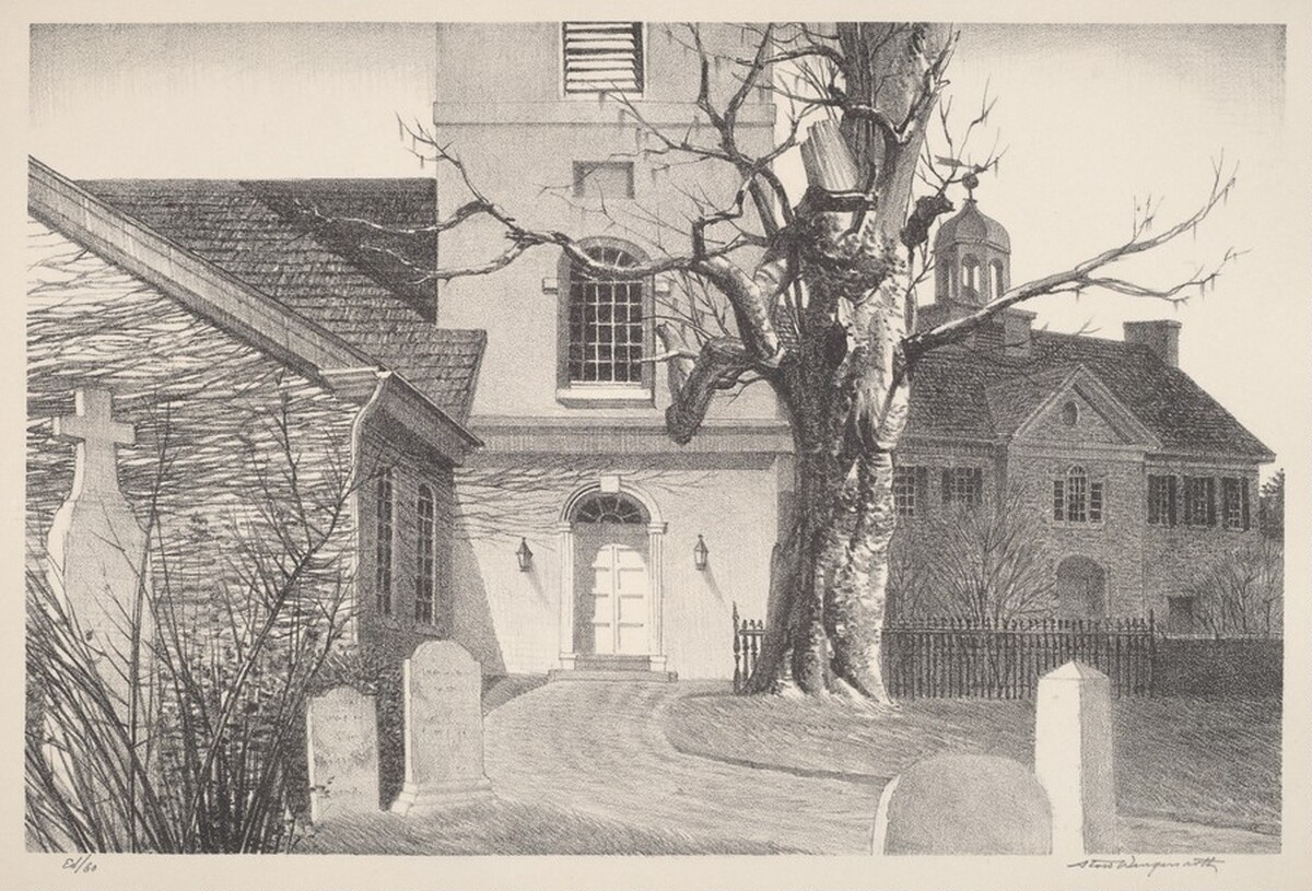 Delaware Church by Stow Wengenroth