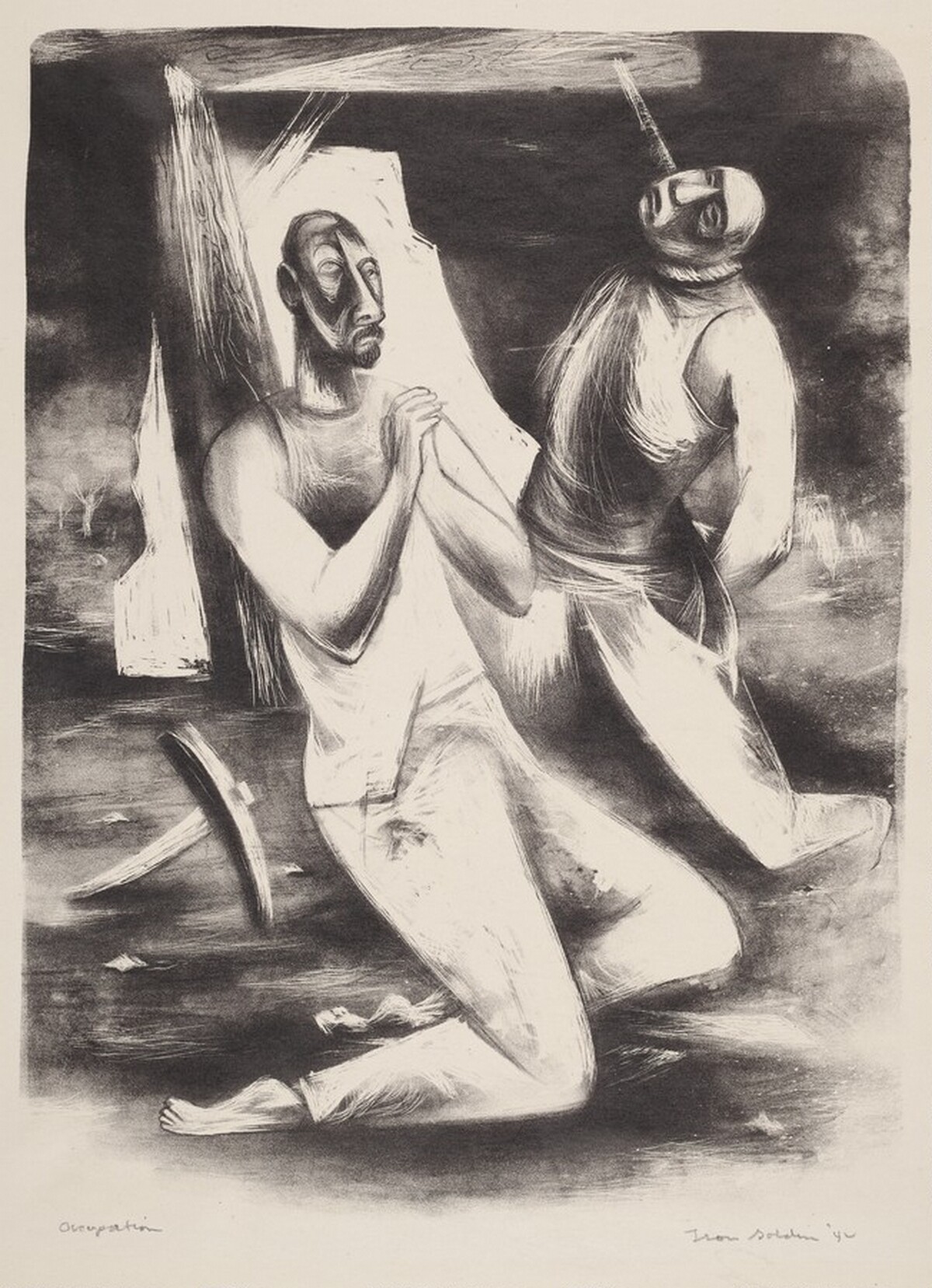 Occupation by Leon Goldin
