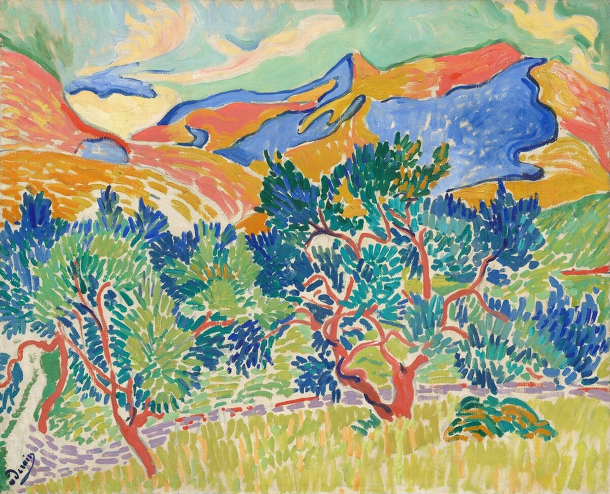 Mountains at Collioure by André Derain