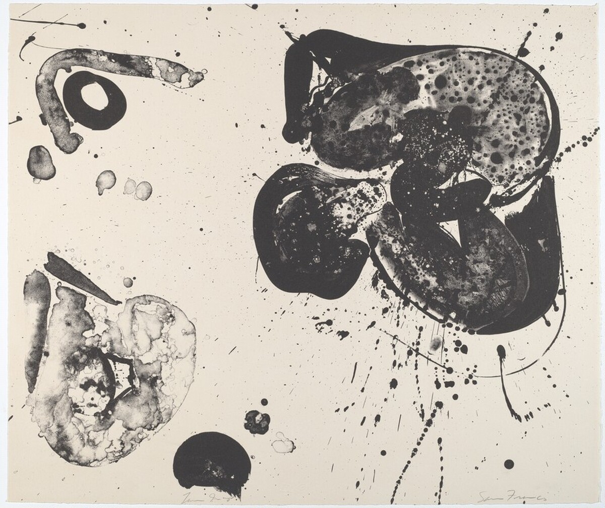 Stone Cloud by Sam Francis