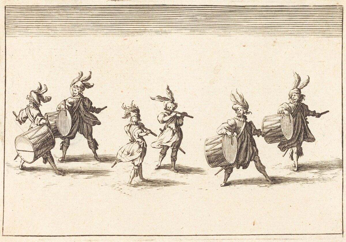 Entry of M. de Macey by after Jacques Callot