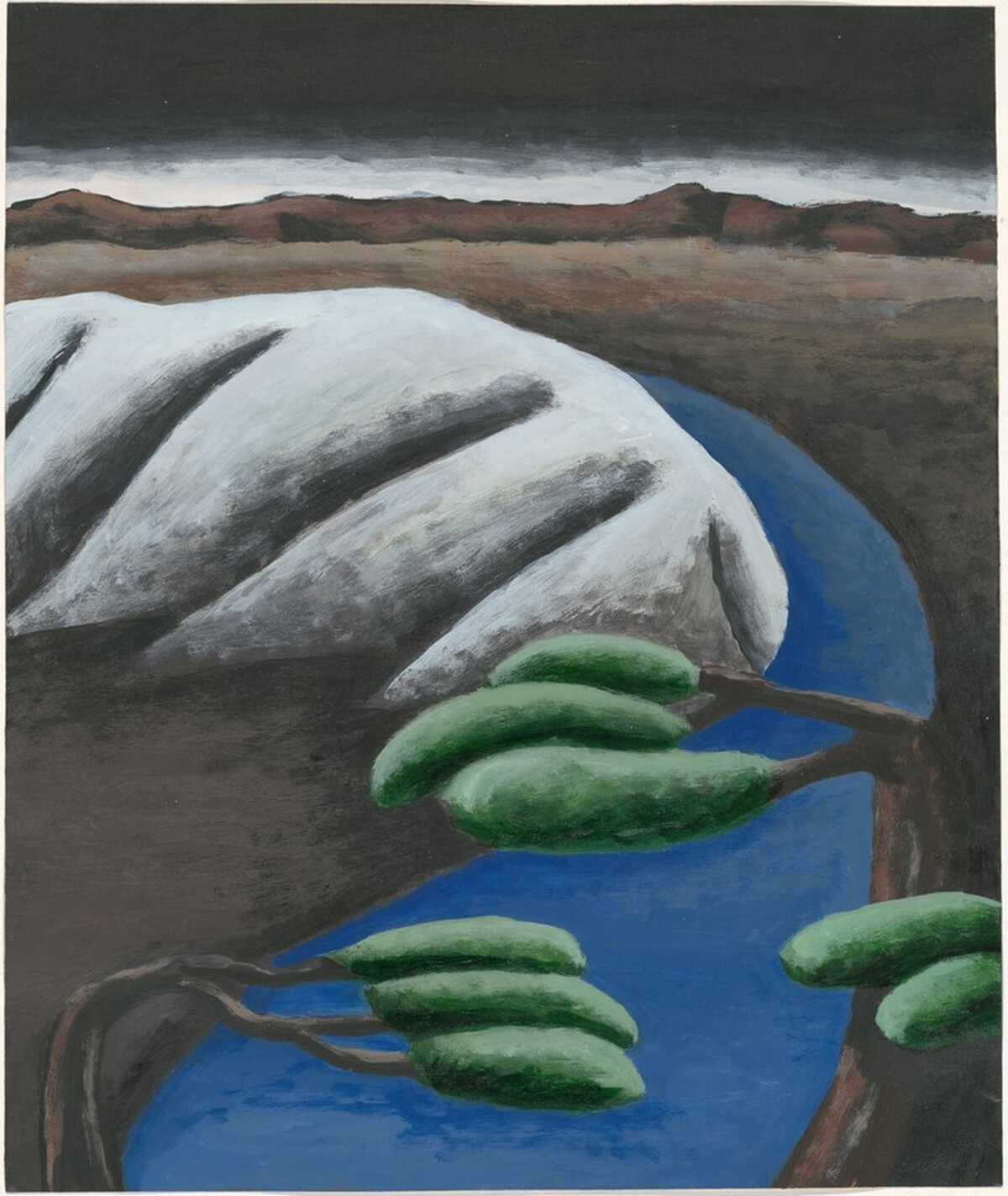 Quiet Landscape by Mary Beth Edelson