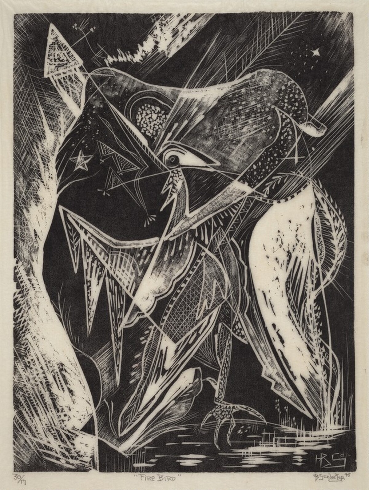 Fire Bird by Howard B. Schleeter