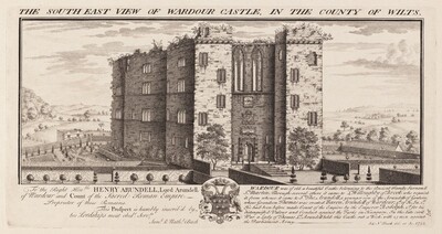 The South-East View of Brough-Castle, in the County of Westmorland