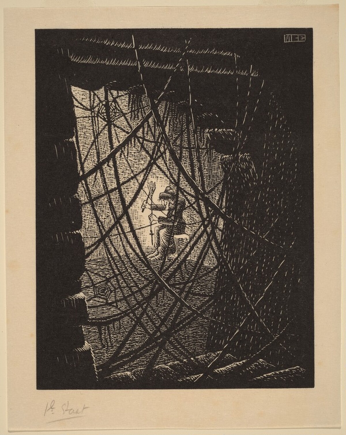 Cobwebs by M.C. Escher