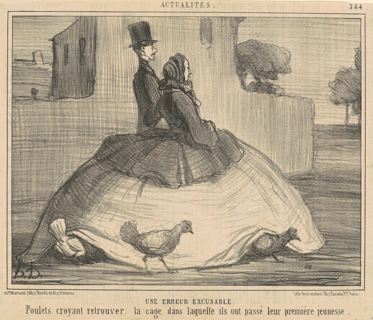 Une erreur excuable by Honoré Daumier