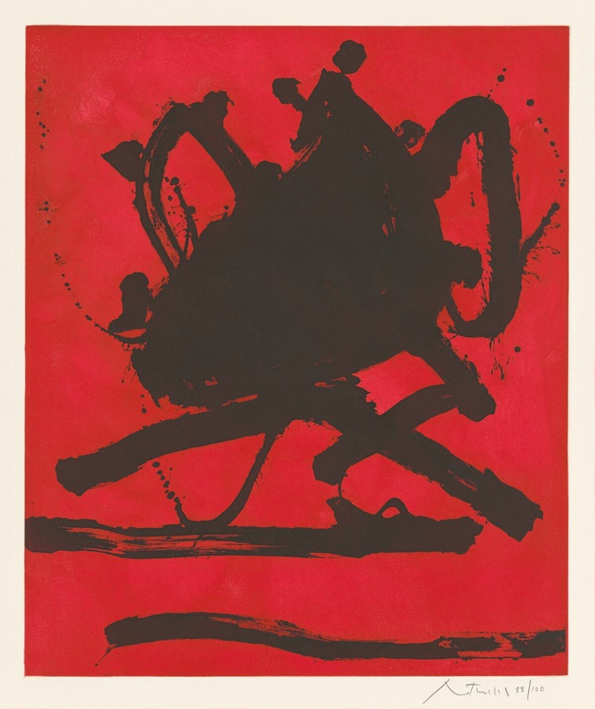 Red Sea II by Robert Motherwell