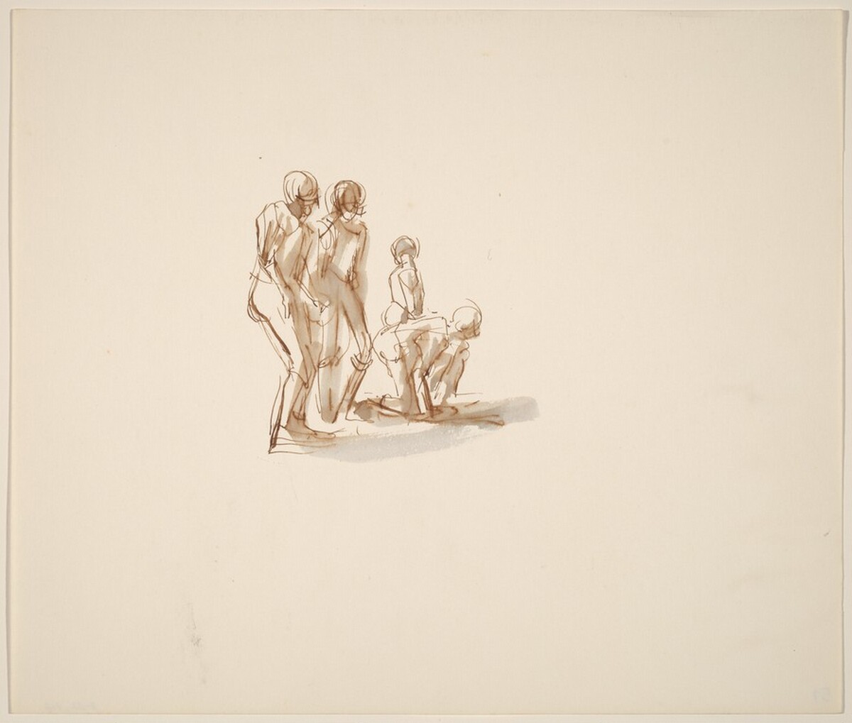 Football Players (?) by Donald Carlisle Greason