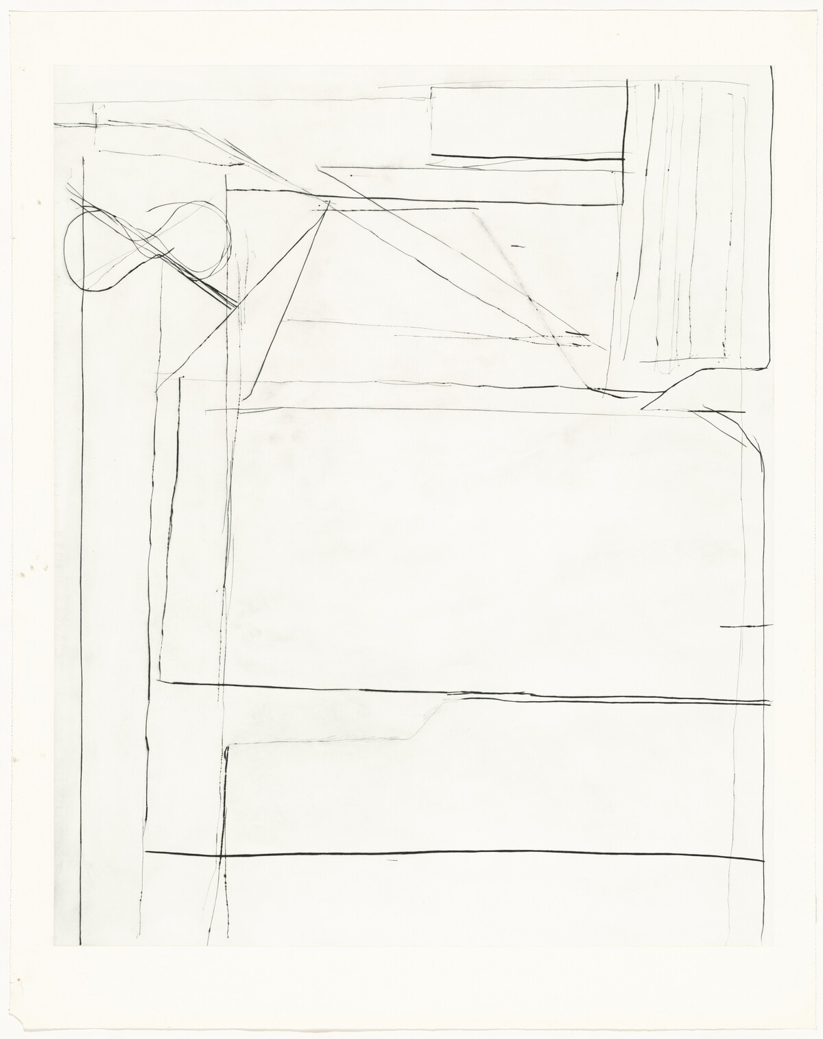 Green (working proof 1) by Richard Diebenkorn