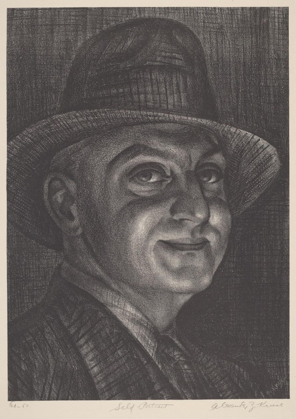 Self-Portrait by Alexander Zerdin Kruse
