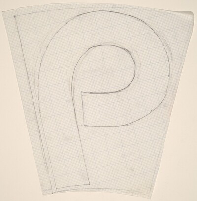 Sketch for "Building - Blocks for a Doorway" (P)