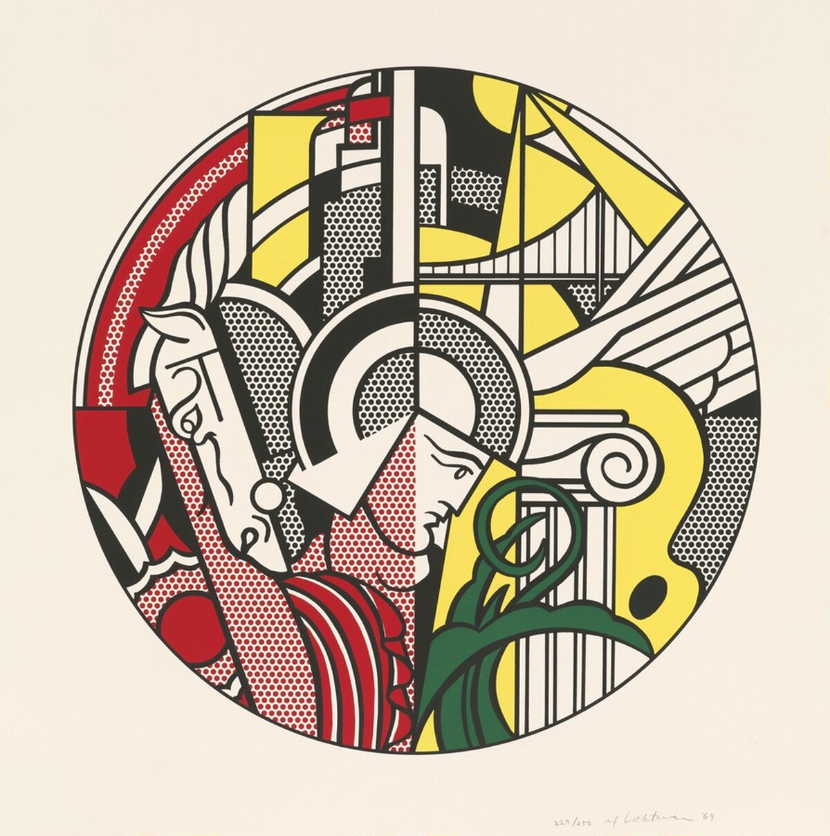 The Solomon R. Guggenheim Museum Poster by Roy Lichtenstein