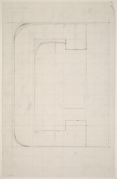 Sketch for "Building - Blocks for a Doorway" (C)