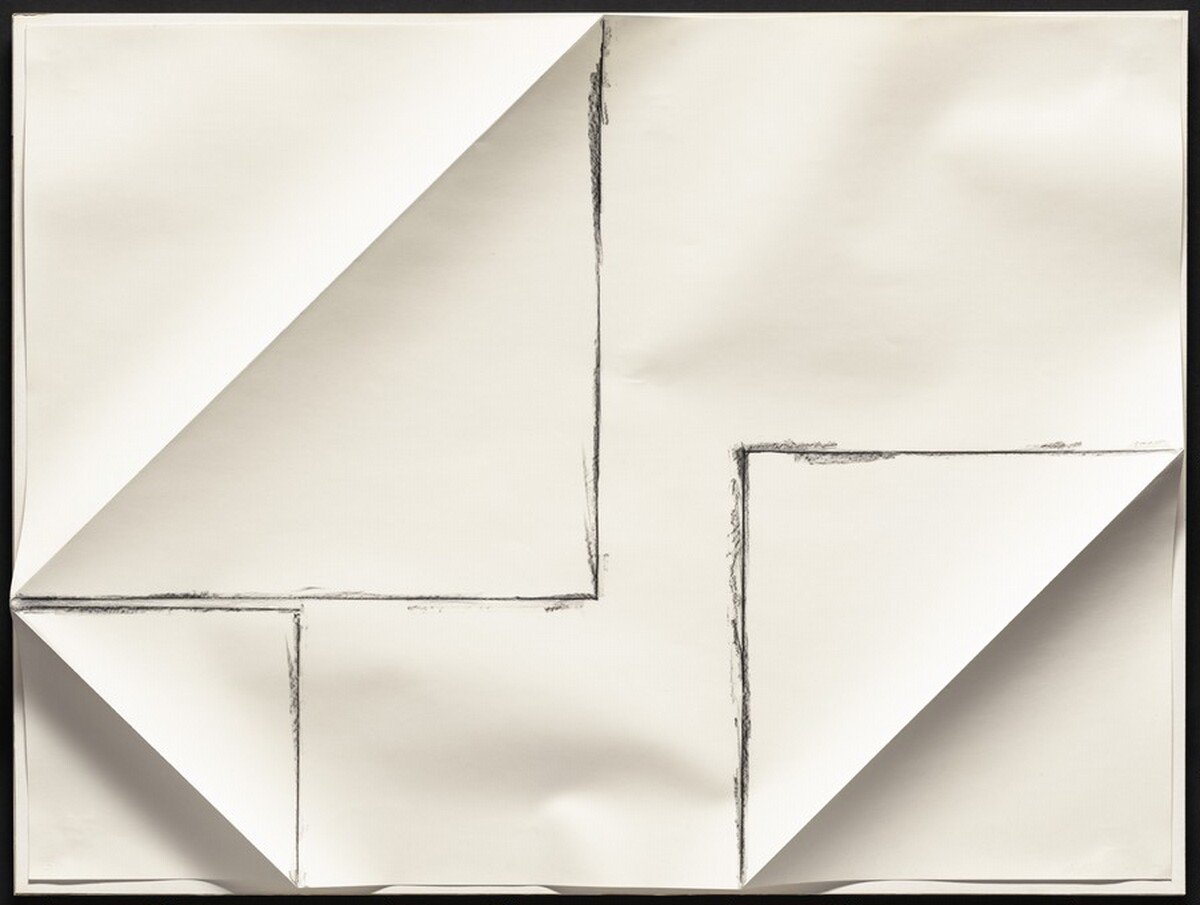 Rubbing Piece, No. 5 by Dorothea Rockburne