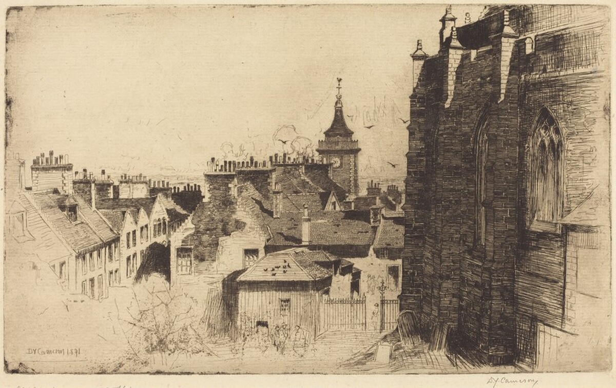 Stirling Town by David Young Cameron