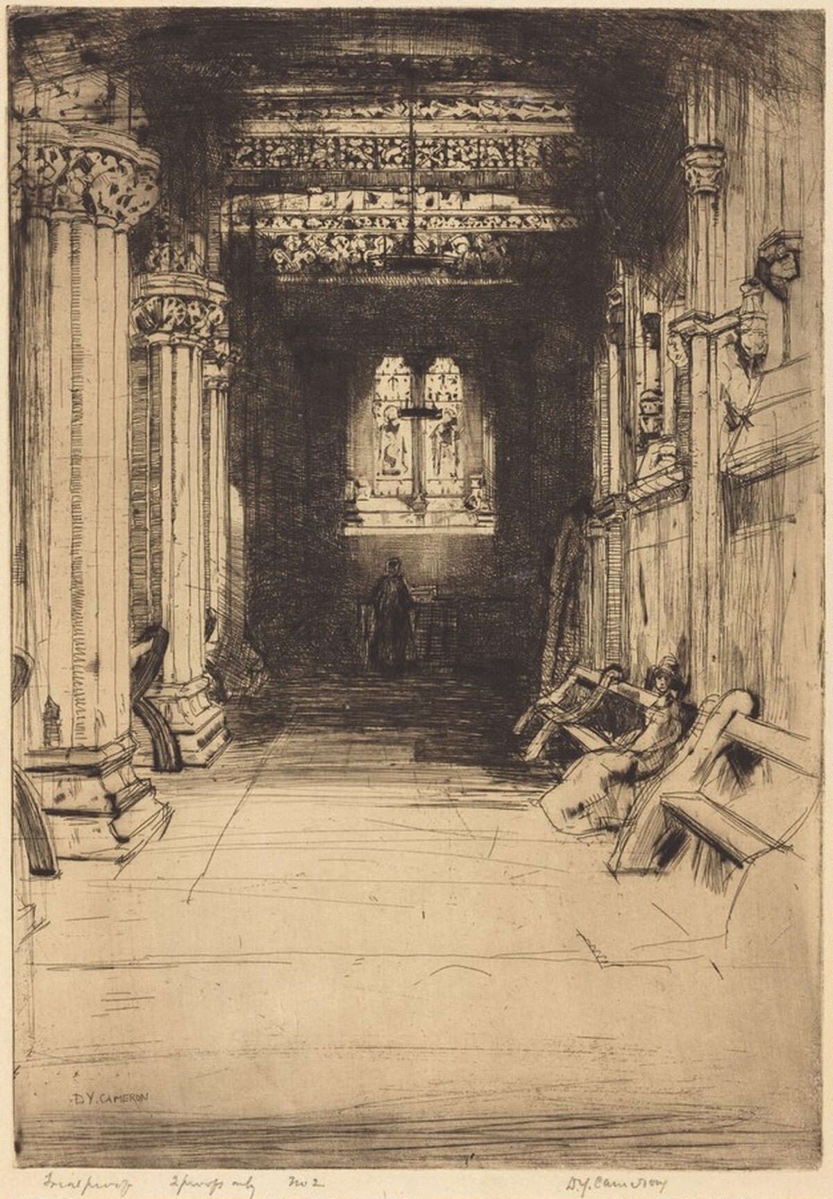 Rosslyn Chapel by David Young Cameron