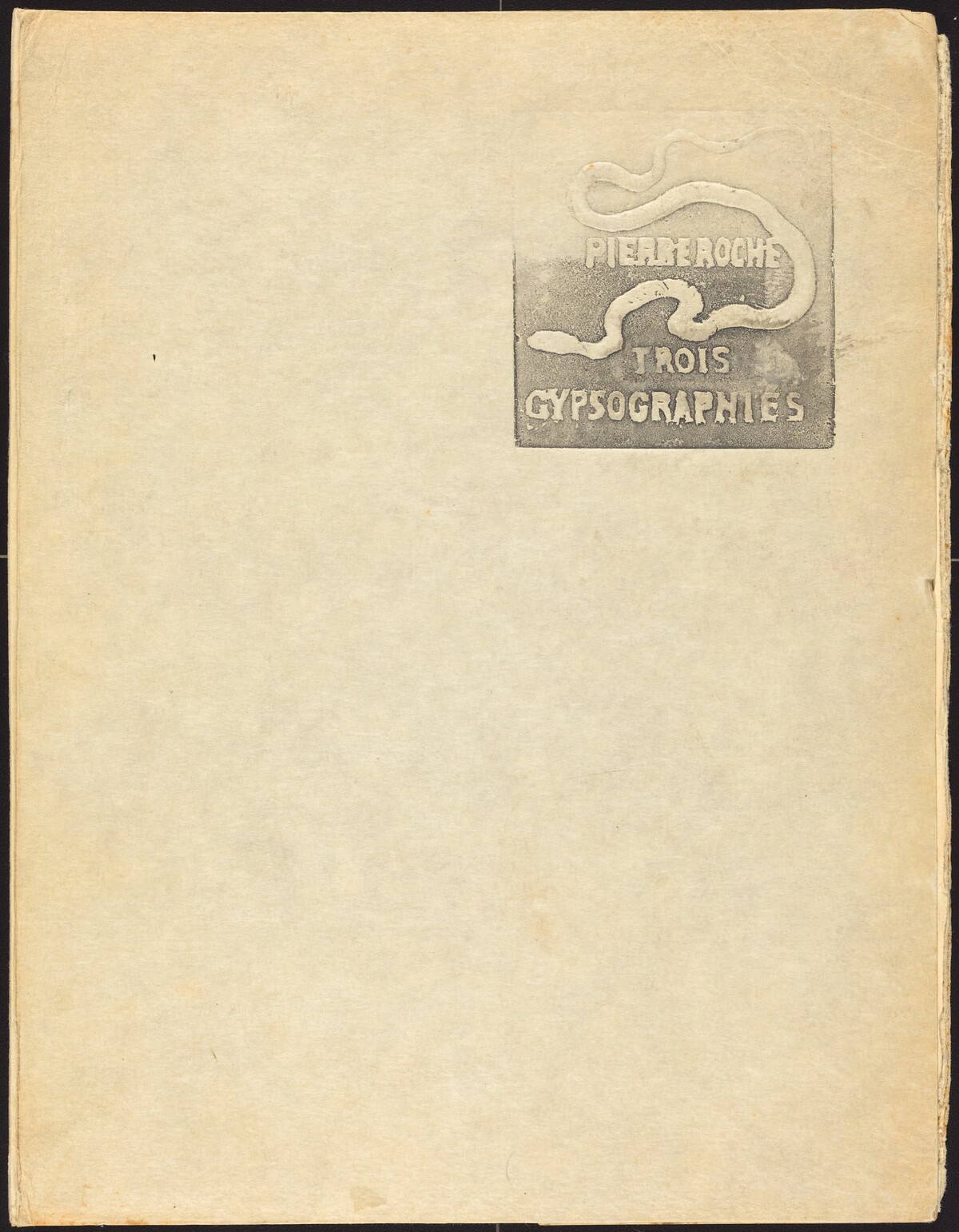 Cover Design by Pierre Roche
