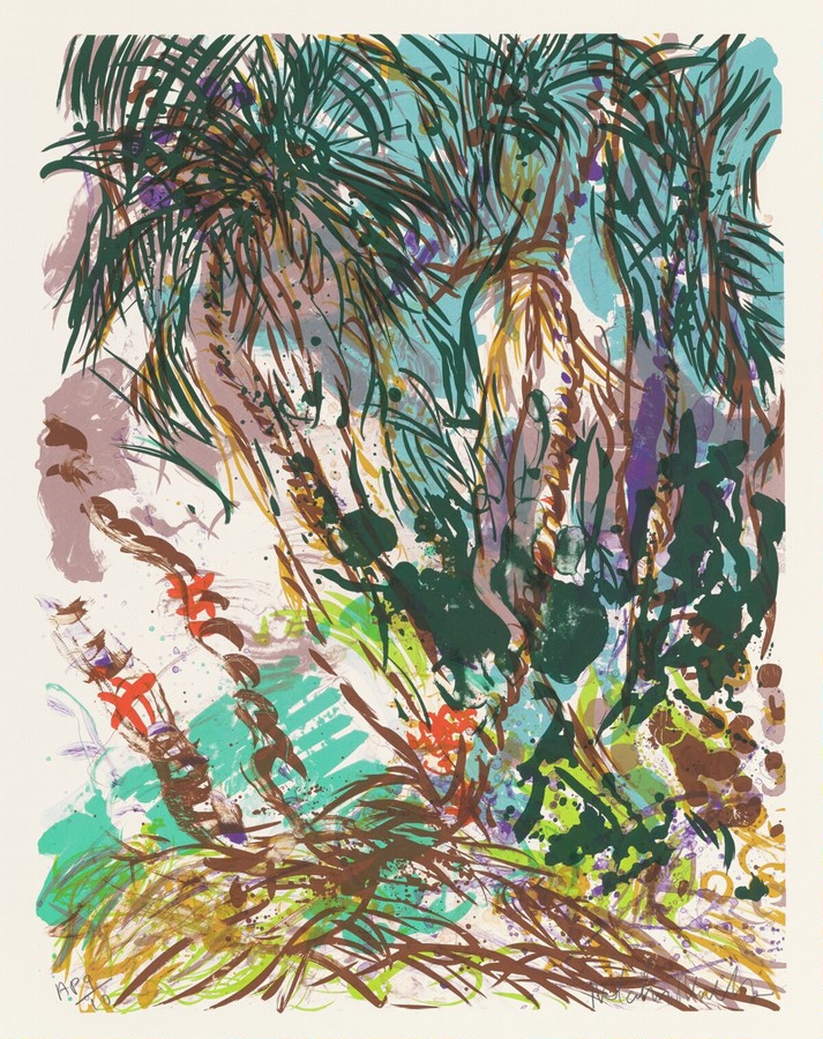 Coconut Grove by Malcolm Morley