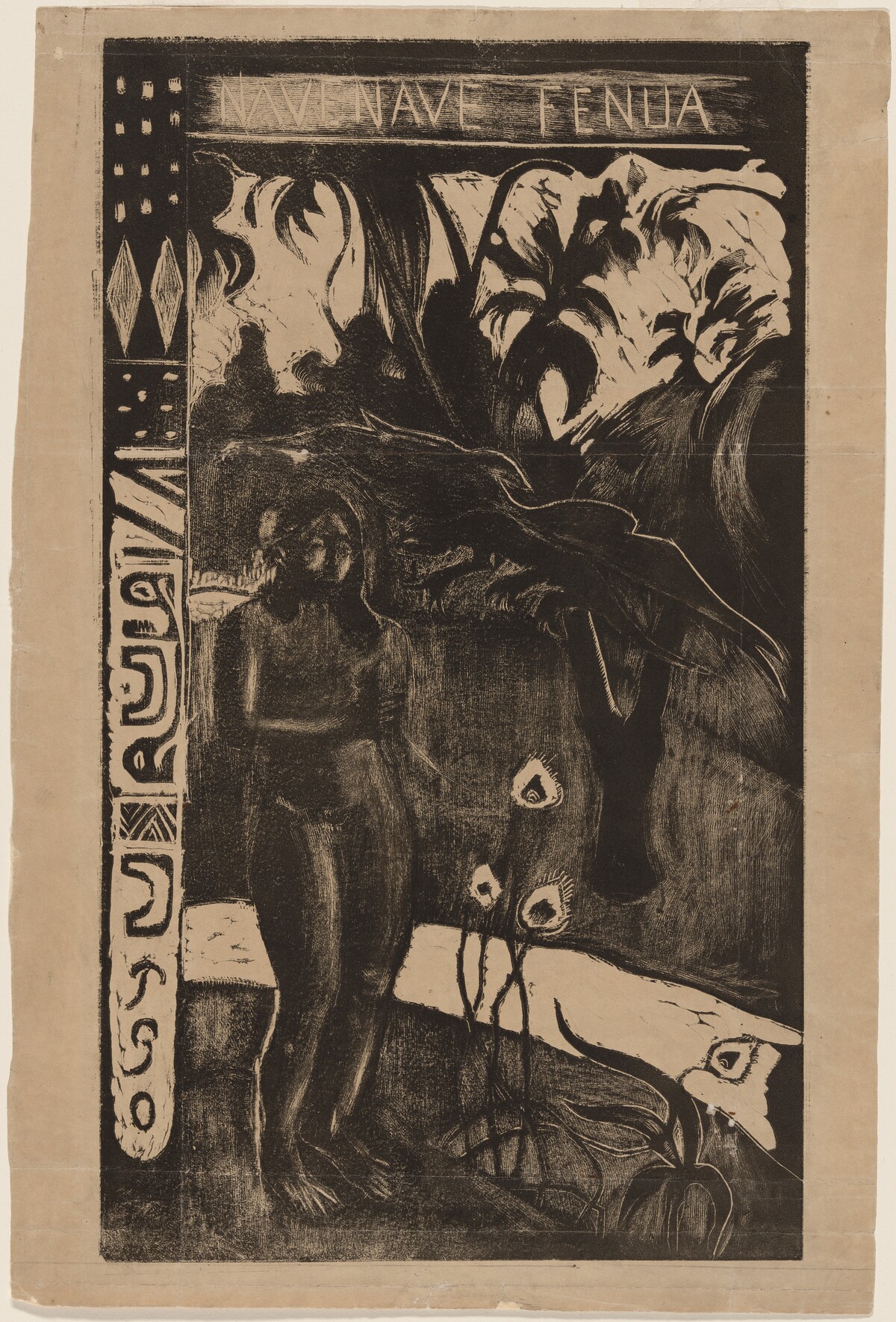 Nave Nave Fenua (Delightful Land) by Paul Gauguin