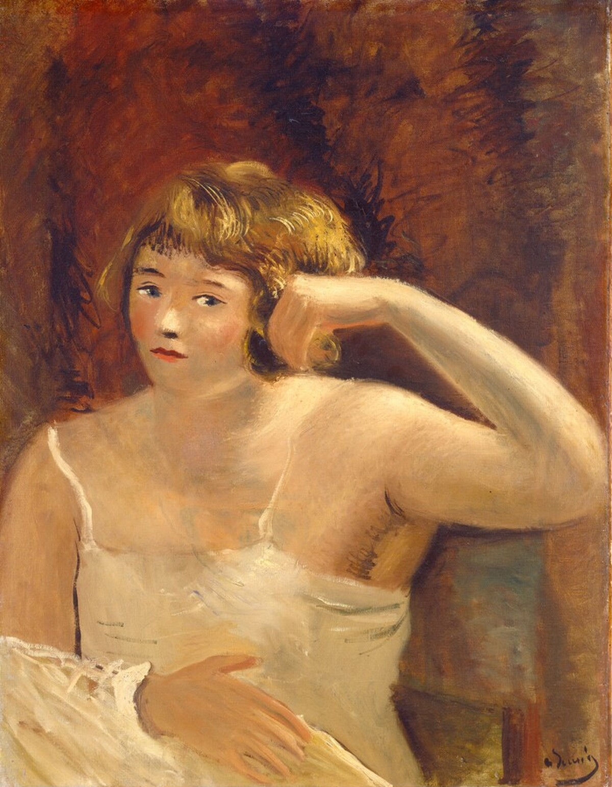 Woman in a Chemise by André Derain