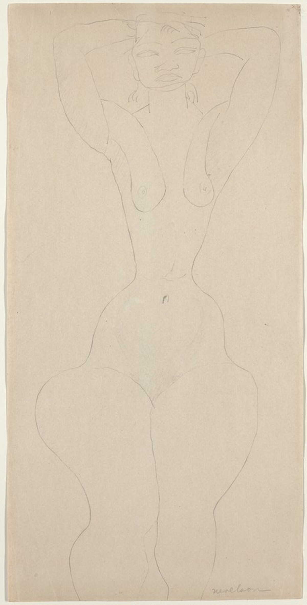Female Nude by Louise Nevelson