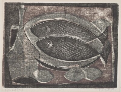 Fish and Bottle