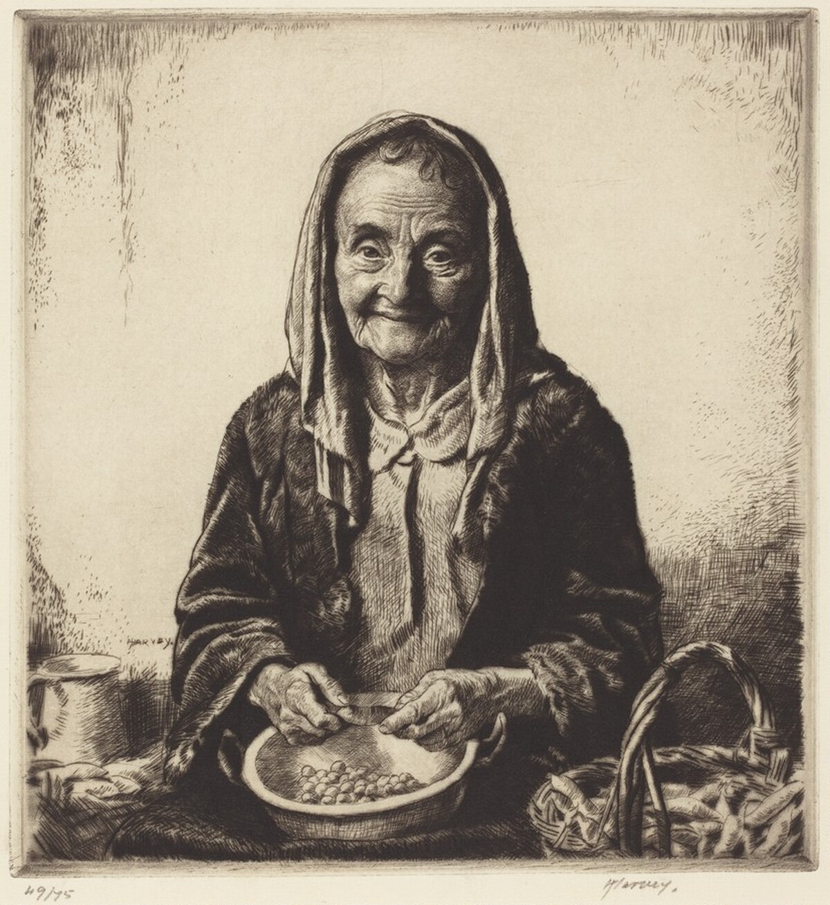 Old Nan by Herbert Johnson Harvey