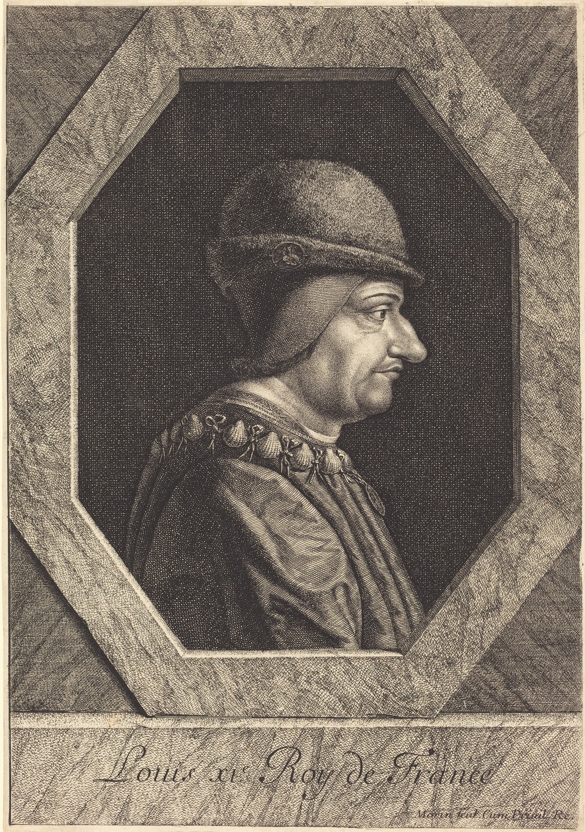 Louis XI by Jean Morin