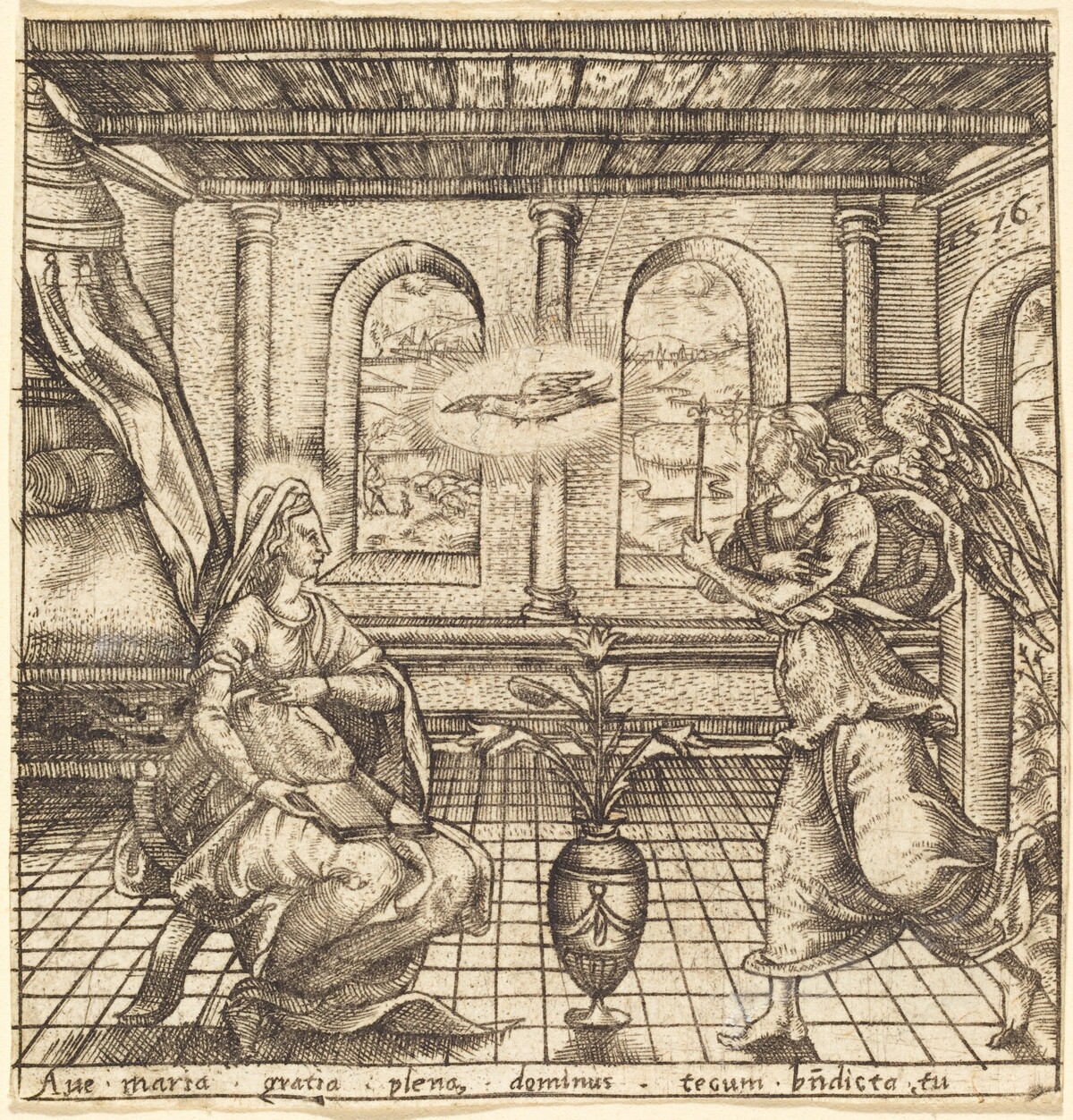 The Annunciation by Léonard Gaultier