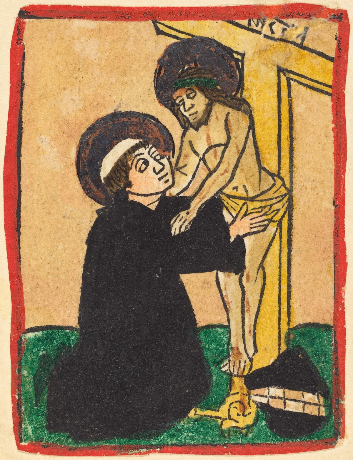 Saint Bernard of Clairvaux by German 15th Century