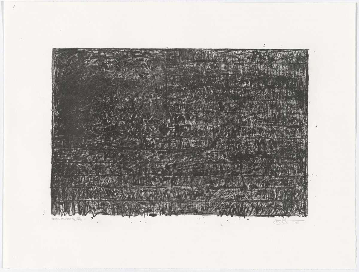 Flag [trial proof for "Flags"] by Jasper Johns