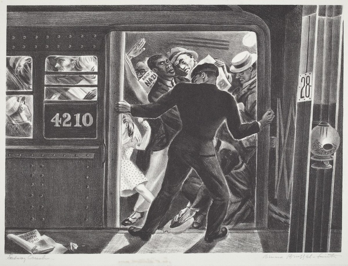 Subway Crush by Bernard Brussel-Smith