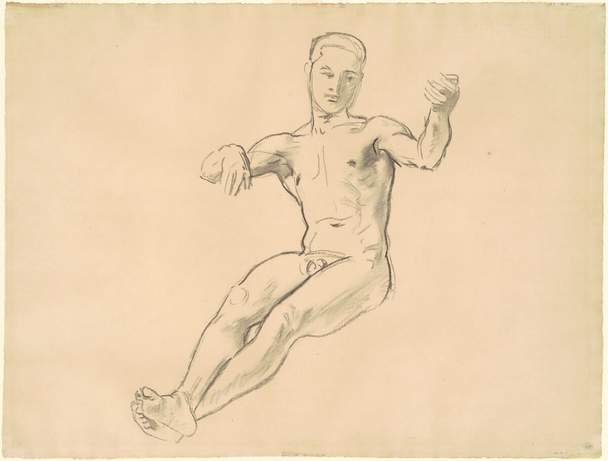 Study for "Arion" by John Singer Sargent