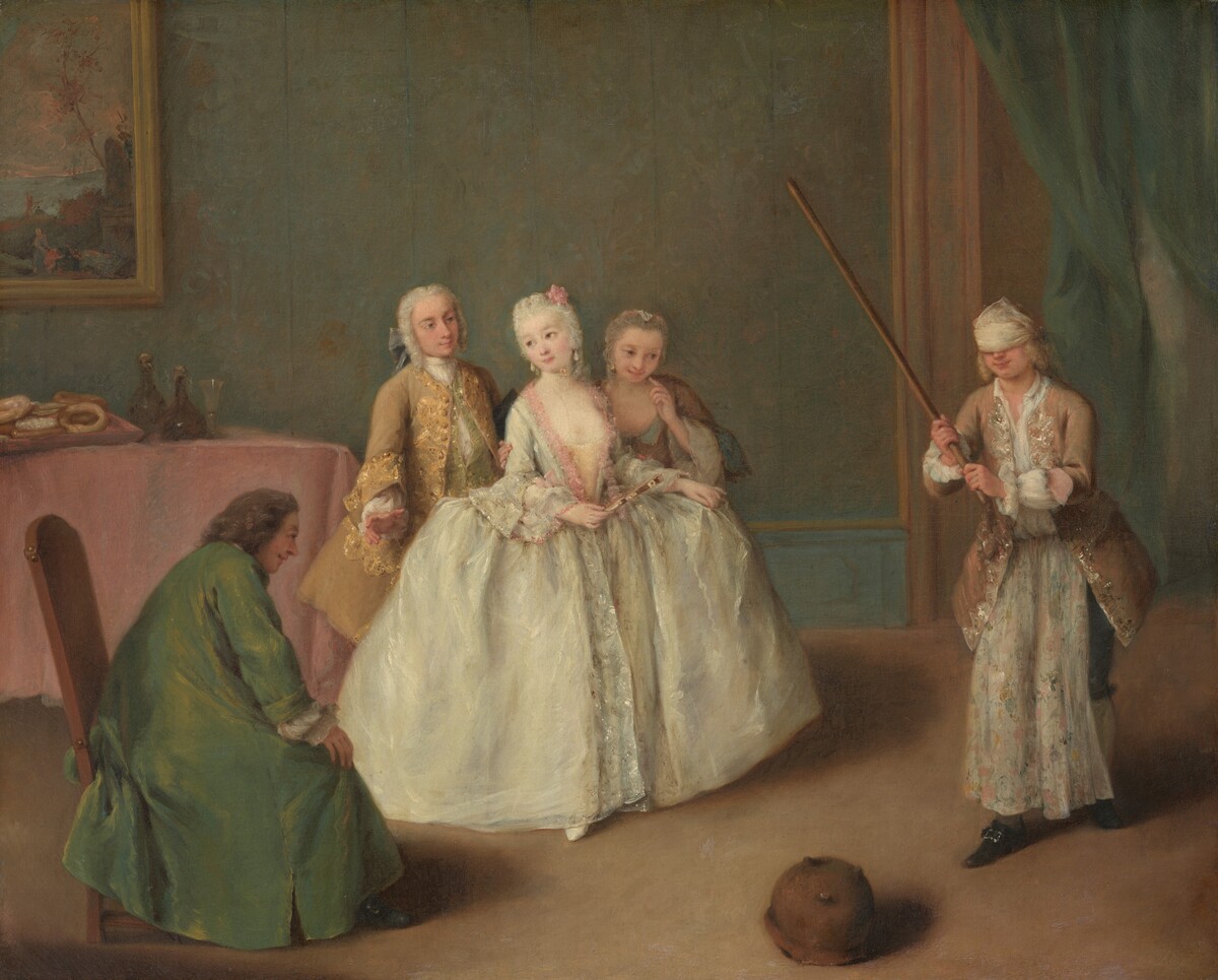 The Game of the Cooking Pot by Pietro Longhi