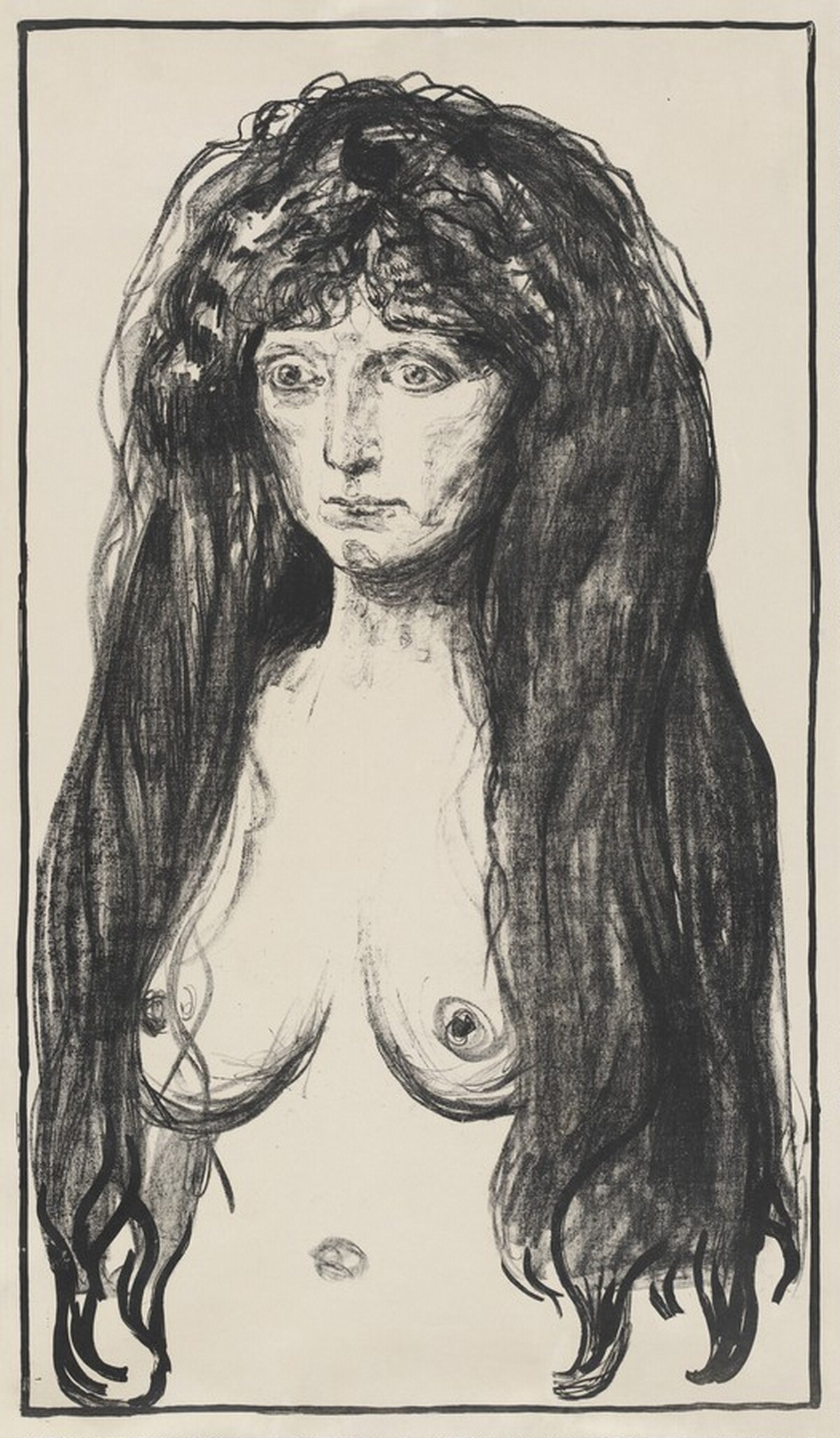 The Sin by Edvard Munch