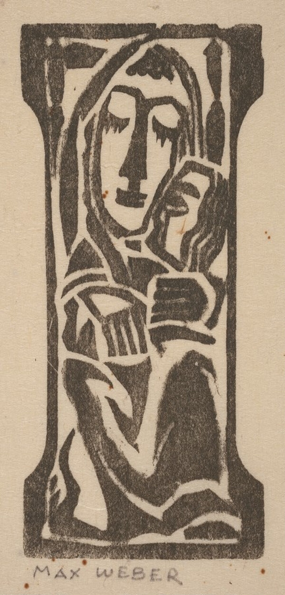 Mother and Child by Max Weber