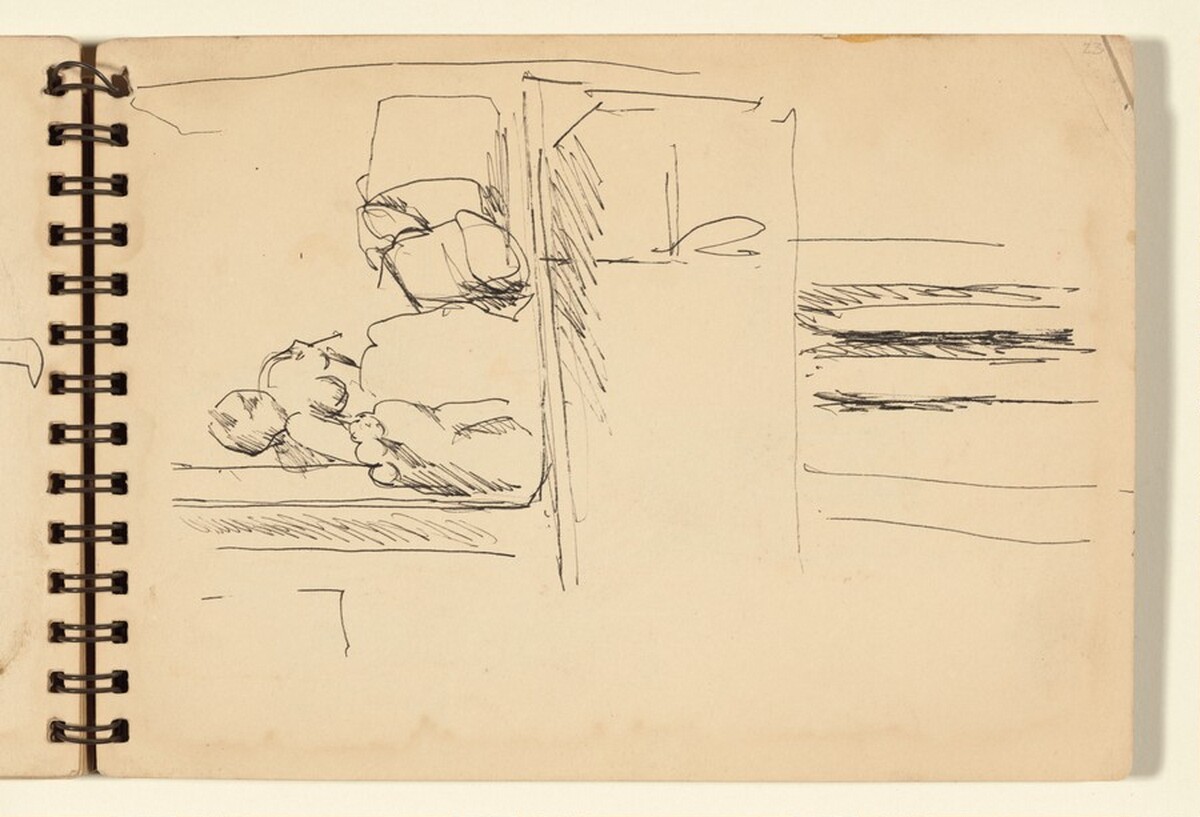 Sketchbook by Mark Rothko